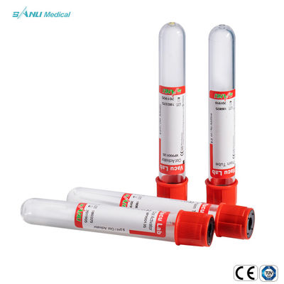 أنابيب جمع الدم البلاستيكية القابل للتصرف PET Clot Activator