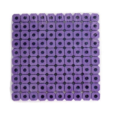 Micro K2 EDTA Capillary Blood Collection أنابيب لافندر غطاء مطاطي