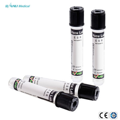 جمع الدم فراغ أنابيب ESR المتاح CE ISO المعتمدة