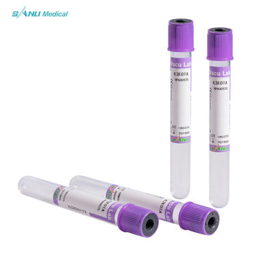 يمكن التخلص من فراغ جمع الدم أنبوب EDTA 8ml PET