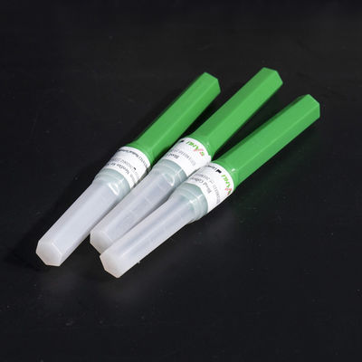 11/4 &quot;إبر جمع الدم فلاش باك فراغ اللون الأخضر 21G 0.8x31mm