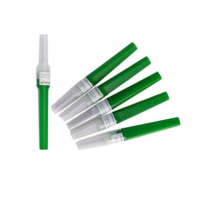 11/4 &quot;إبر جمع الدم فلاش باك فراغ اللون الأخضر 21G 0.8x31mm