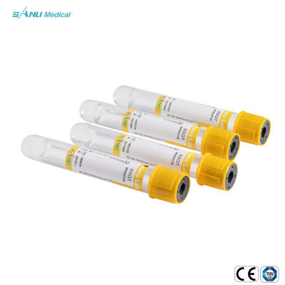 المتاح PET فراغ جمع الدم أنابيب جلطة المنشط مع هلام 16x100mm