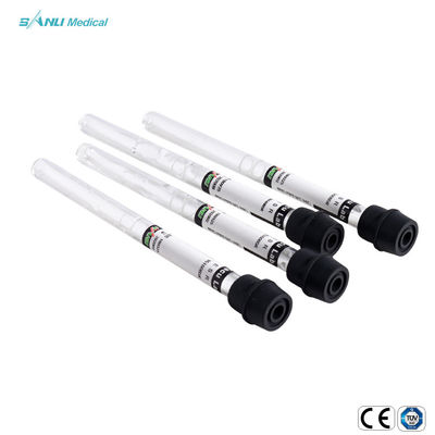 مصل الدم القابل للتصرف ESR أنبوب جمع الدم ISO Glass 1.28ml Sodium Citrate