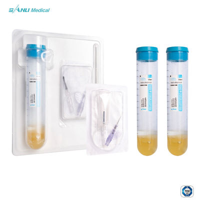 PET 40ml PRP Tube Kit Sodium Citrate PRP Tube مع جل فصل
