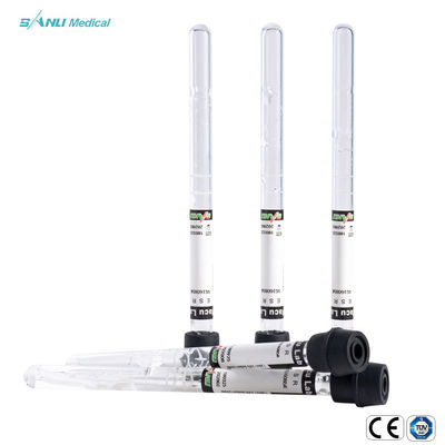 CE 3.8 ٪ السيترات الصوديوم ESR أنبوب جمع الدم 1.6 مل فراغ الزجاج القابل للتصرف